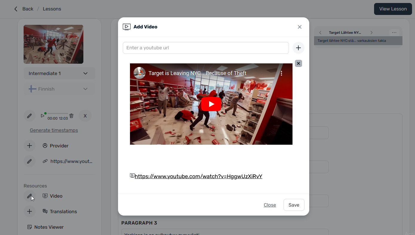 Youtube video in sentence mode Support & Feedback Forum LingQ