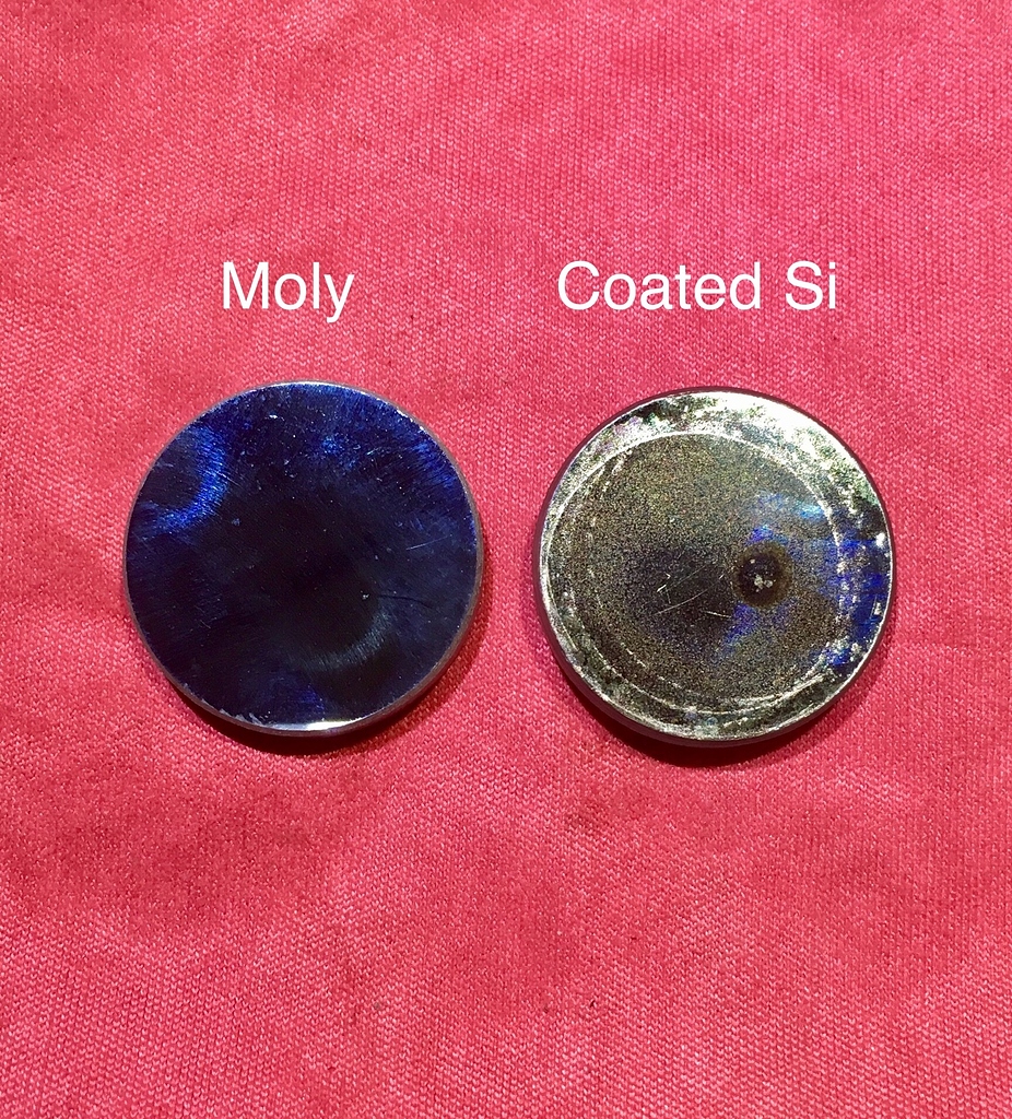 Moly vs Si Mirror Weight Lasers Maker Forums