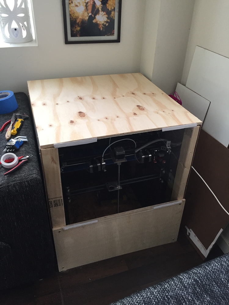 I finally got around to creating an enclosure for my cobblebot (with