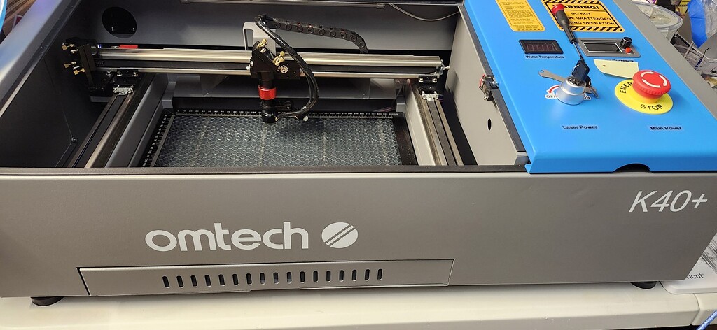 Omtech K40+ Adjustable Laser Head Lens Removal - Lasers - Maker Forums