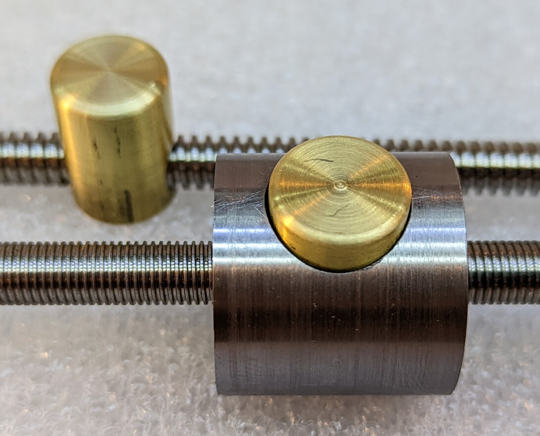 Parametric pushbutton stop nut design Made by Makers Maker Forums