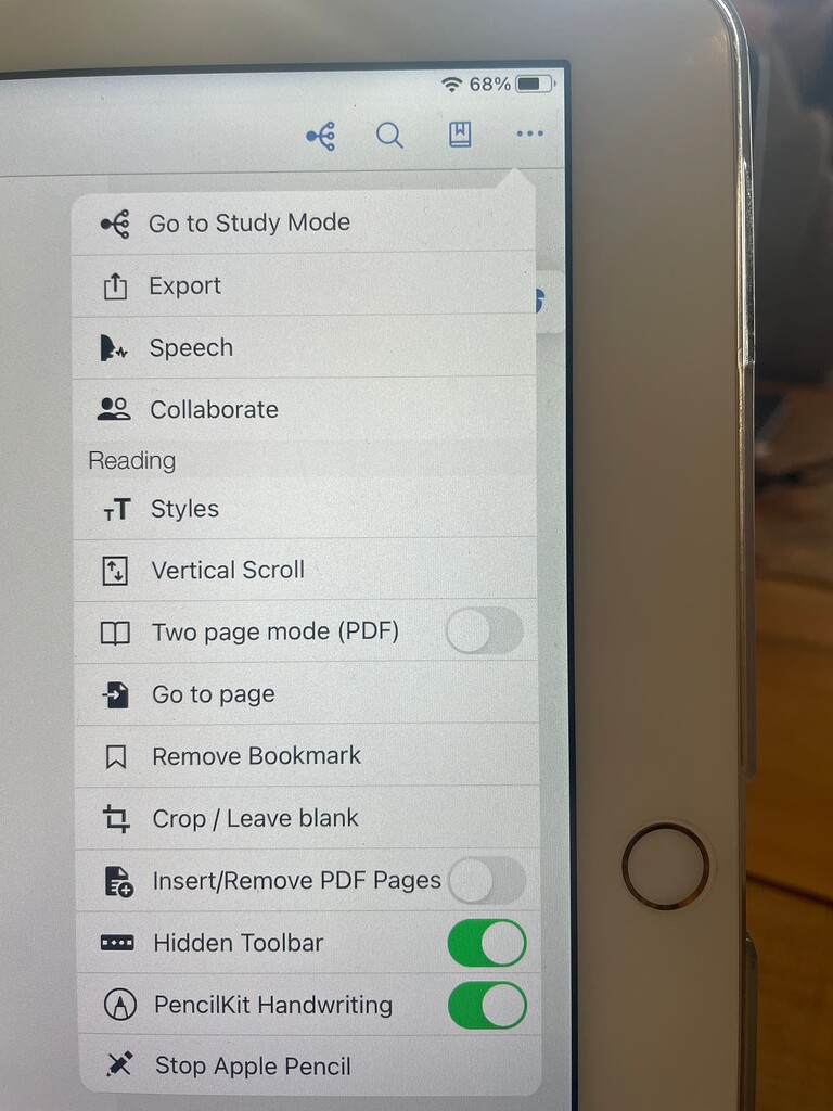 Can you add the hidden toolbar to the Mac version? Mac Ver. Marginnote