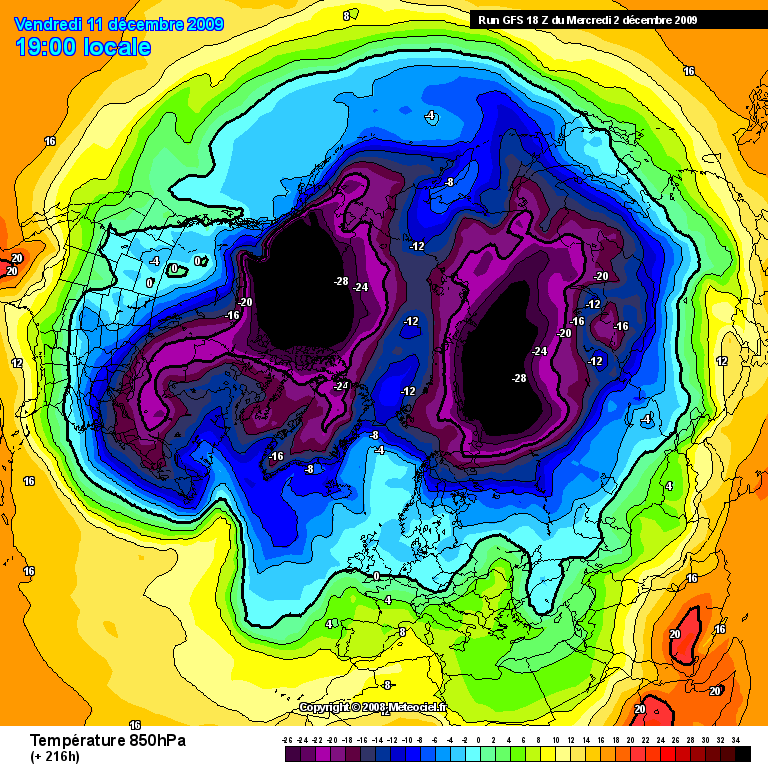 Modelli GFS 12Z oltre il medio c'è il gelo? Pagina 25