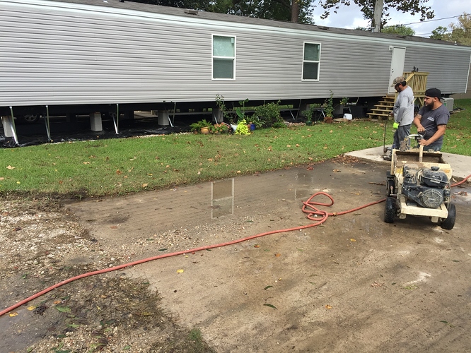 HUD approved concrete pads mobile home university Mobile Home Park