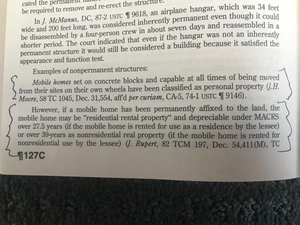 Depreciation Schedule for Mobile Homes mobile home university