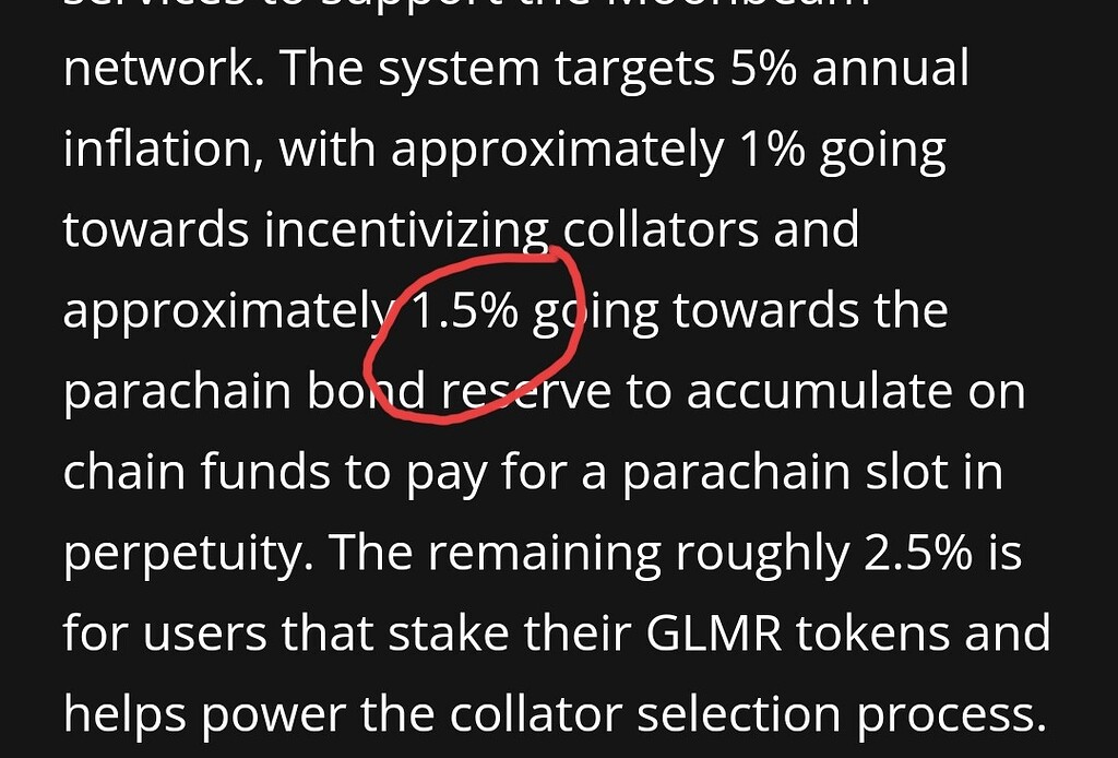 TIme for adjustments (Tokenomics/Inflation) moonbeam Moonbeam