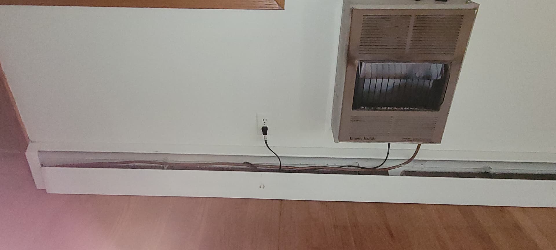 Gas line run on baseboard heat Inspecting HVAC Systems InterNACHI®️