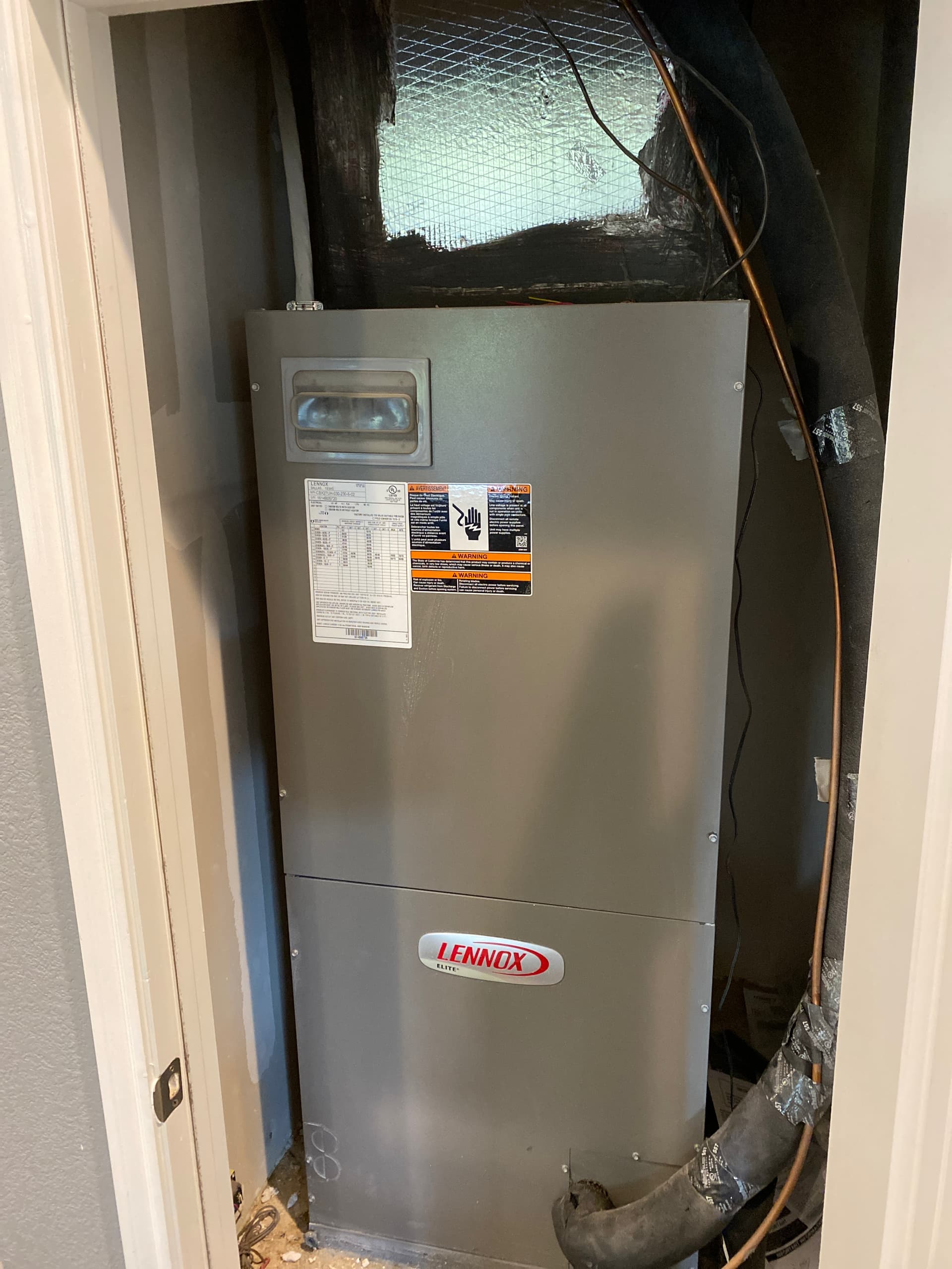 Electric furnace/heatpump do built in breaker satisfy a “local