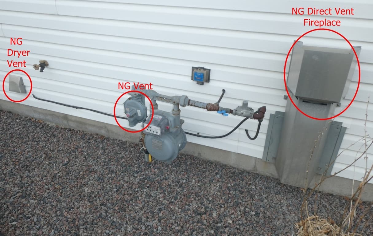 Gas regulator snorkel / regulator vent clearance Plumbing Inspections