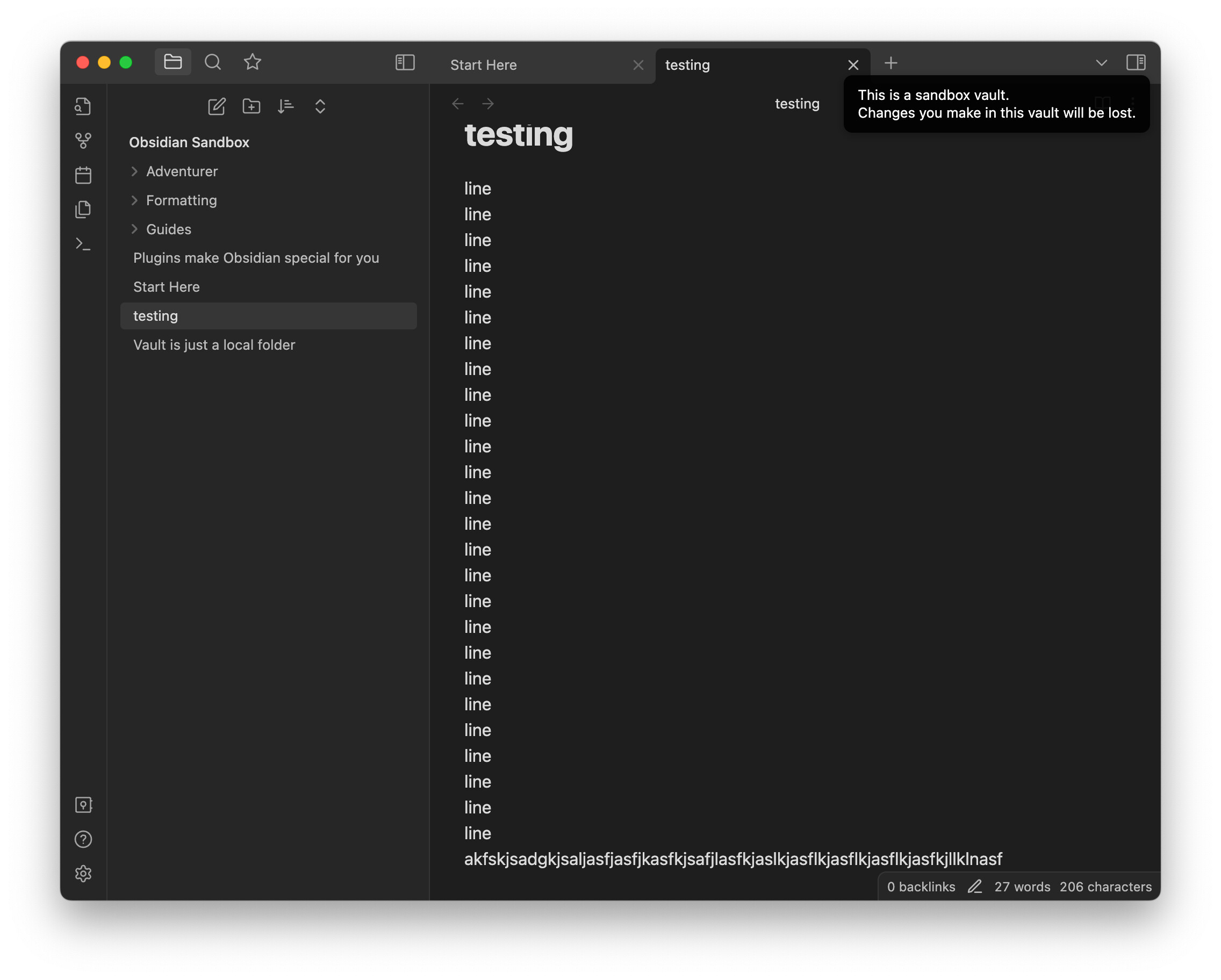 Stop status bar from hiding text while typing, or hide status bar to