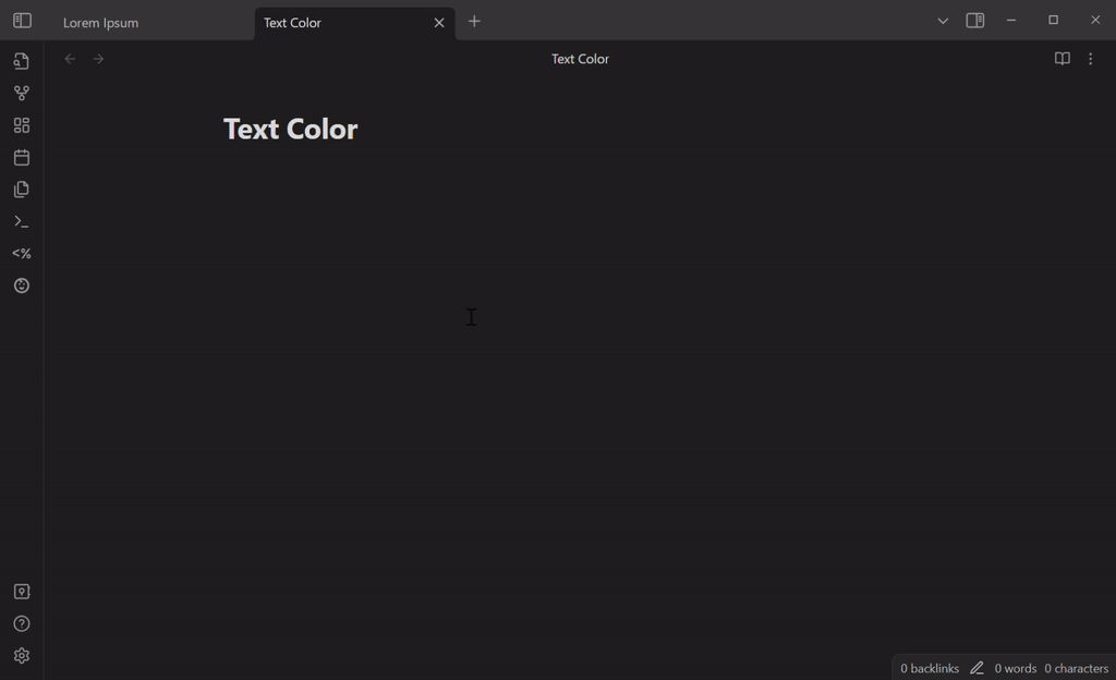Text Coloring Plugin (BETA) Share & showcase Obsidian Forum