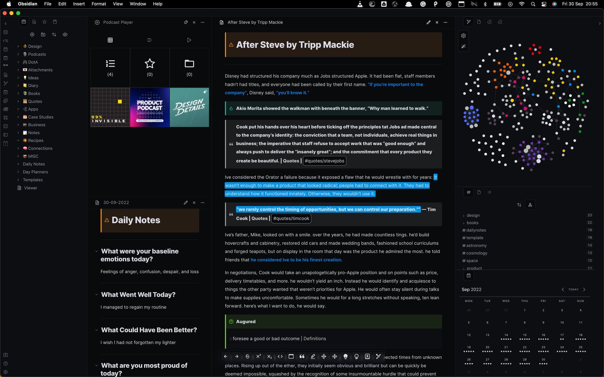 My futuristic Obsidian Setup - Share & showcase - Obsidian Forum