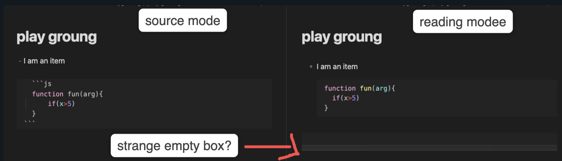 Correct way to align code block inside a list item Help Obsidian Forum