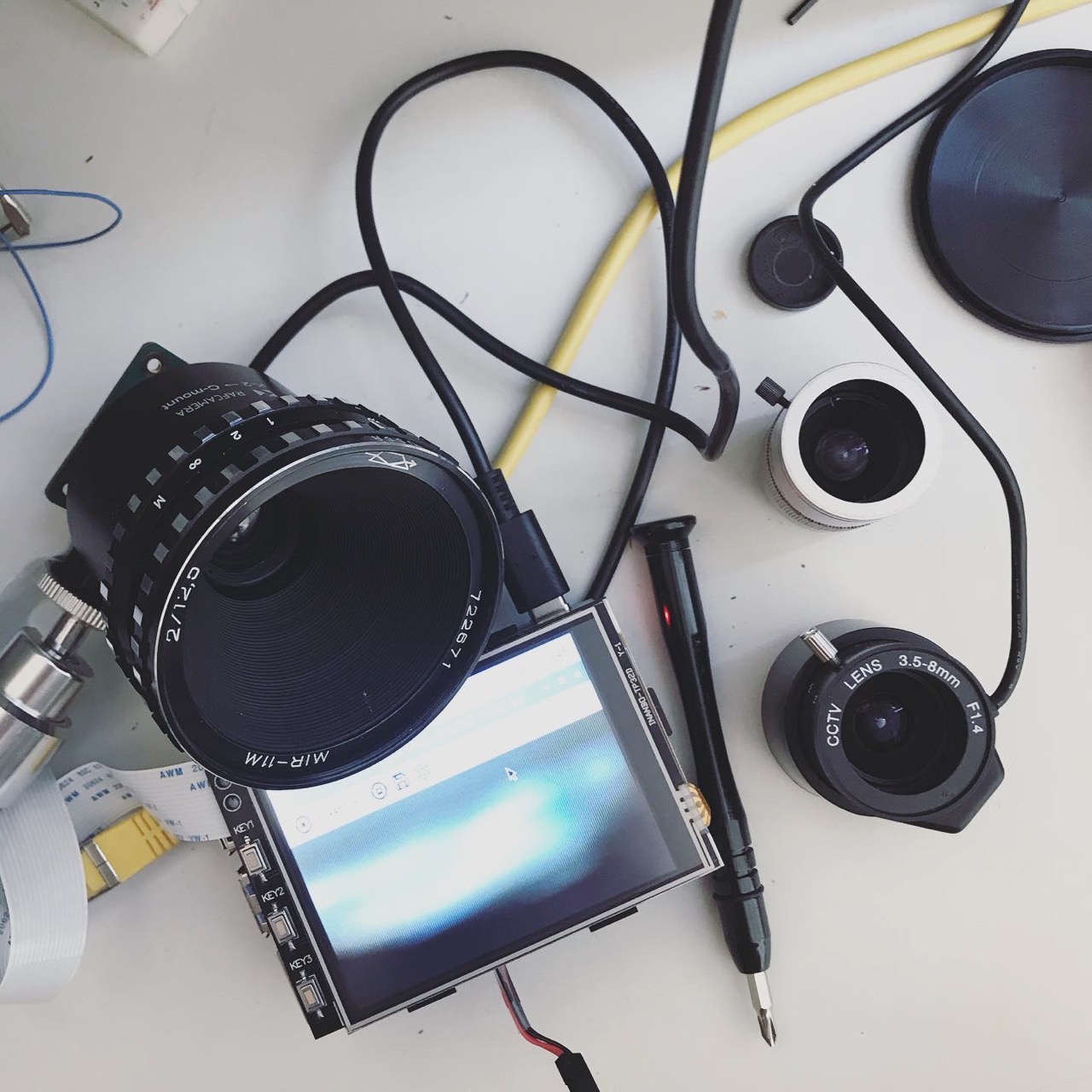 Raspberry Pi / Libcamera / OS Buster / IMX477 HiQ Camera arm