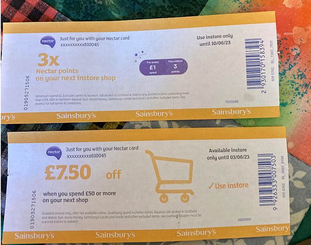 Sainsburys moneyoff coupons Food & Drink Chat / Discussions Over