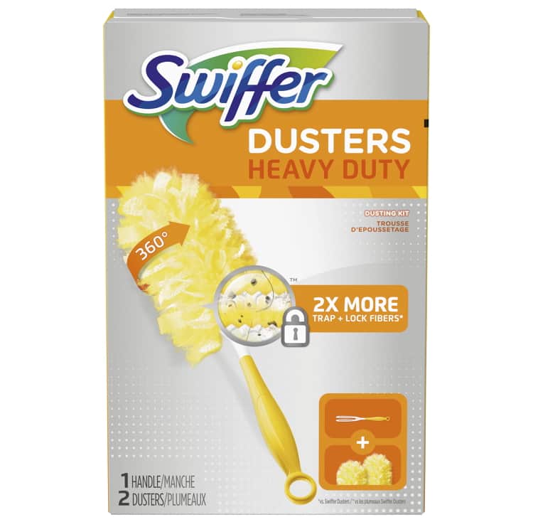 What's the best way to dust without getting a dust cloud in the air