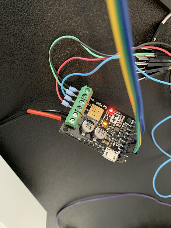 Nvidia Jetson Xavier NX not detecting TIC 249 on I2C Motor