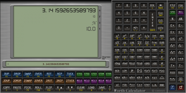 Forth Calculator (RPN) final version Processing 2.x and 3.x Forum