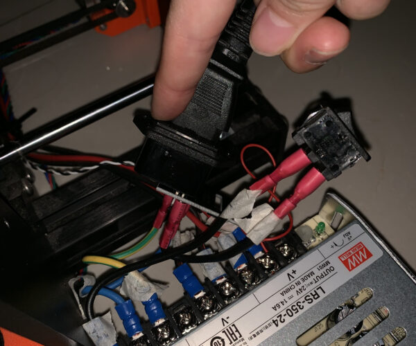 Suspected Power Supply Unit Failure + Replacement with Meanwell LRS-350