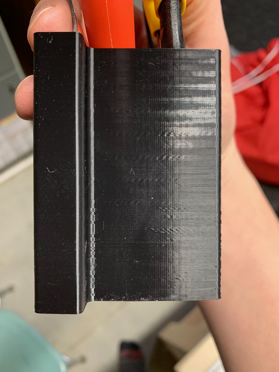 What causes horizontal banding? Assembly and first prints