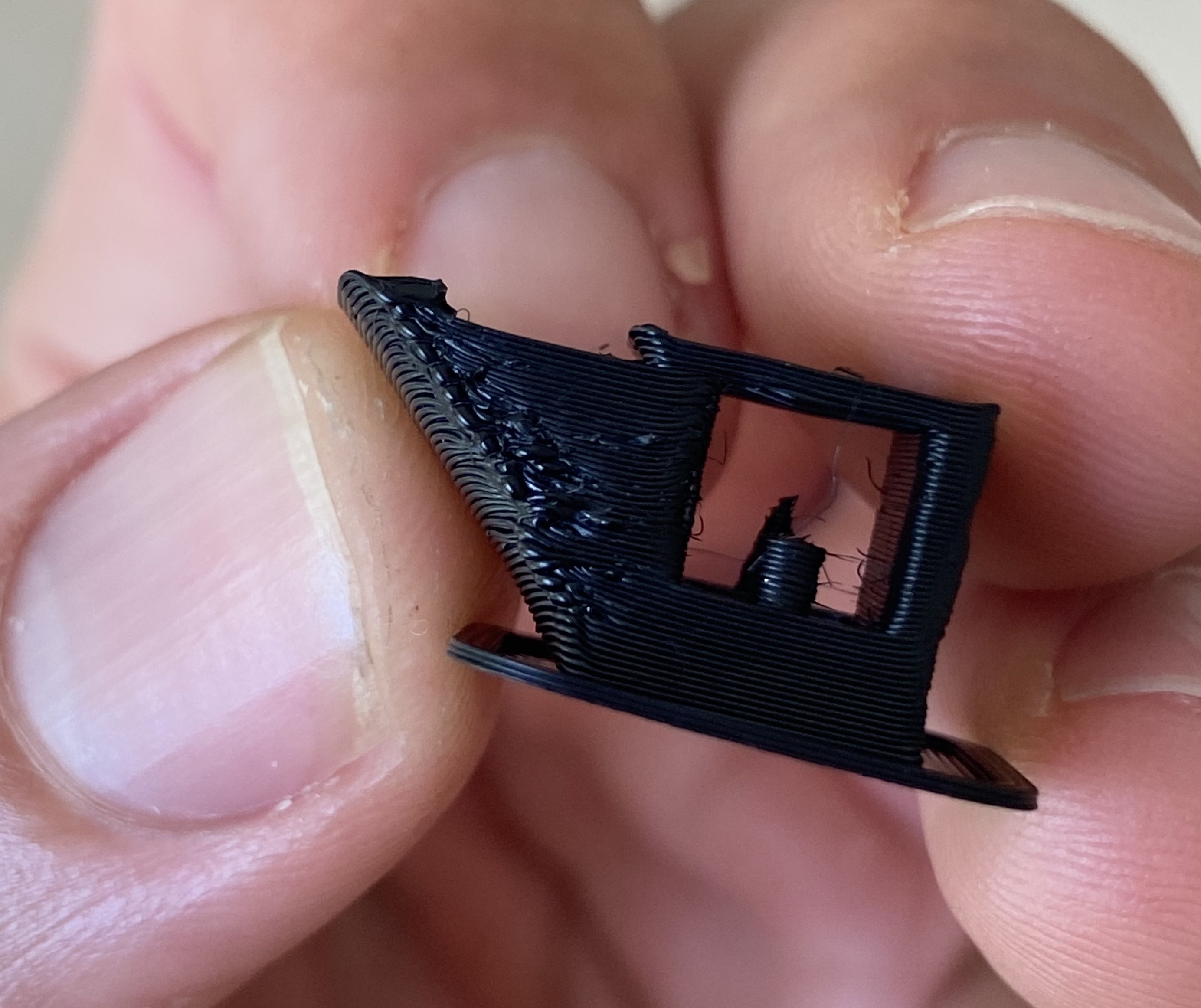 Only one corner UGLY Printing PC How do I print this? (Printing