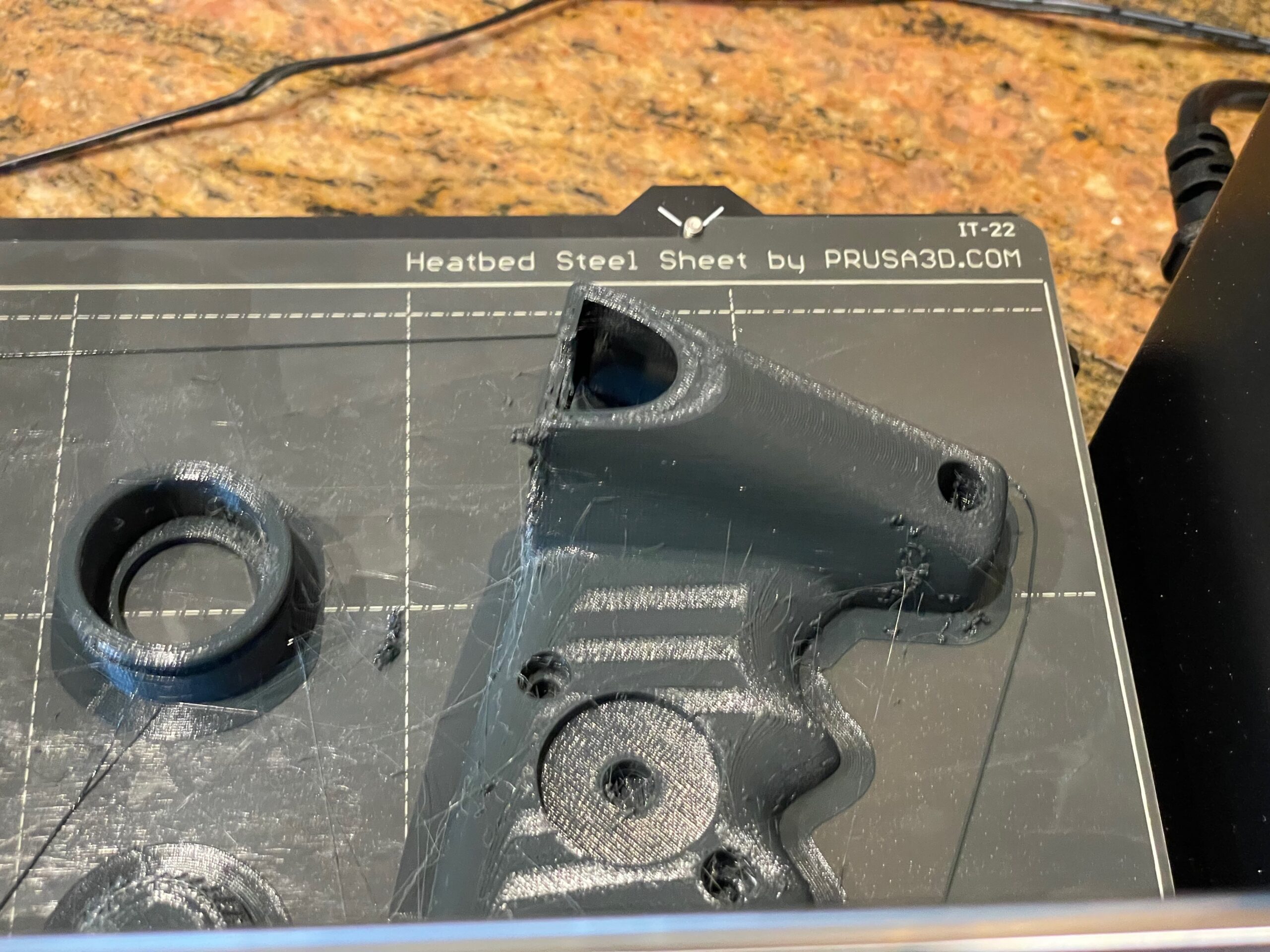 Any Way To Avoid PETG "Crumbs"? How do I print this? (Printing help