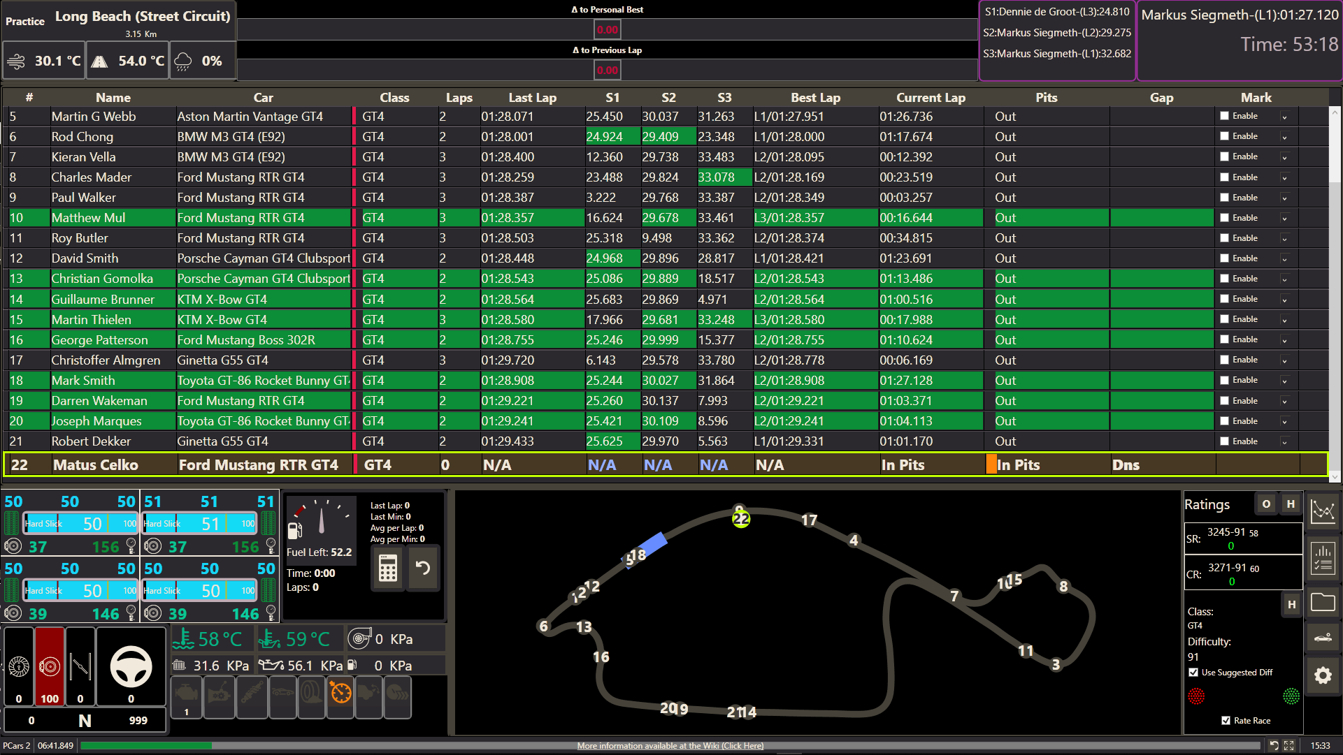 Second Monitor Timing/Telemetry App Reiza Studios Forum