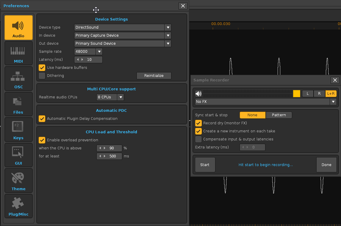 Inside Renoise Recorder? Beginners Questions Renoise Renoise Forums