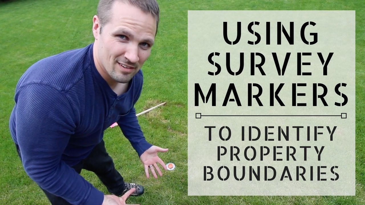 How to find the property boundaries when looking at a lot? Getting