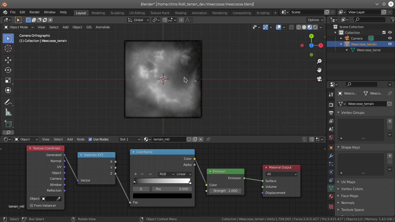 Released Tutorial How to export height map from Blender to RoR