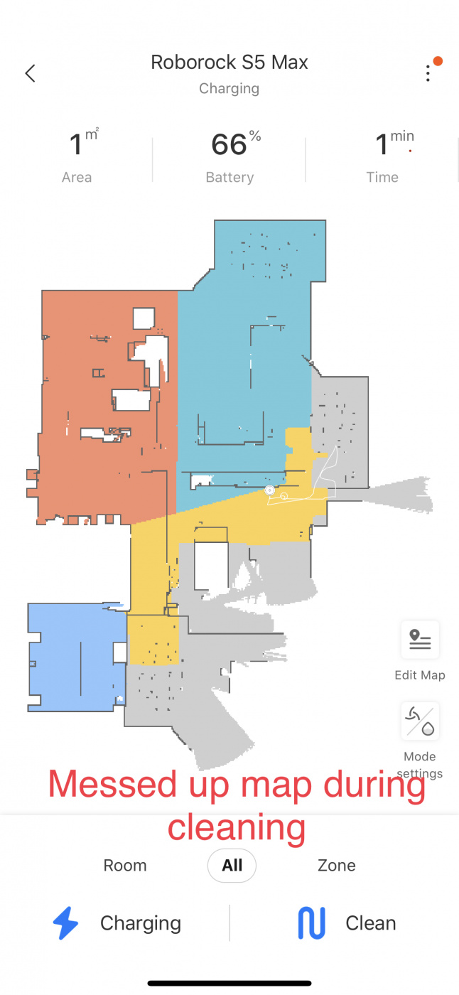Roborock S5 max map got mess up Roborock forum