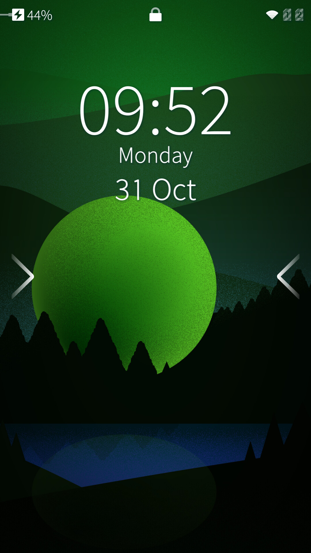 Alarms Show enabled alarms and timers on lock screen Feature