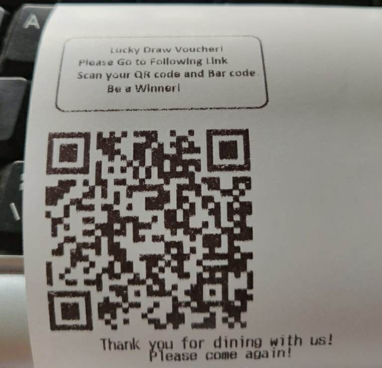 QR Code Printing for Lucky Draw Voucher V5 Question Forum