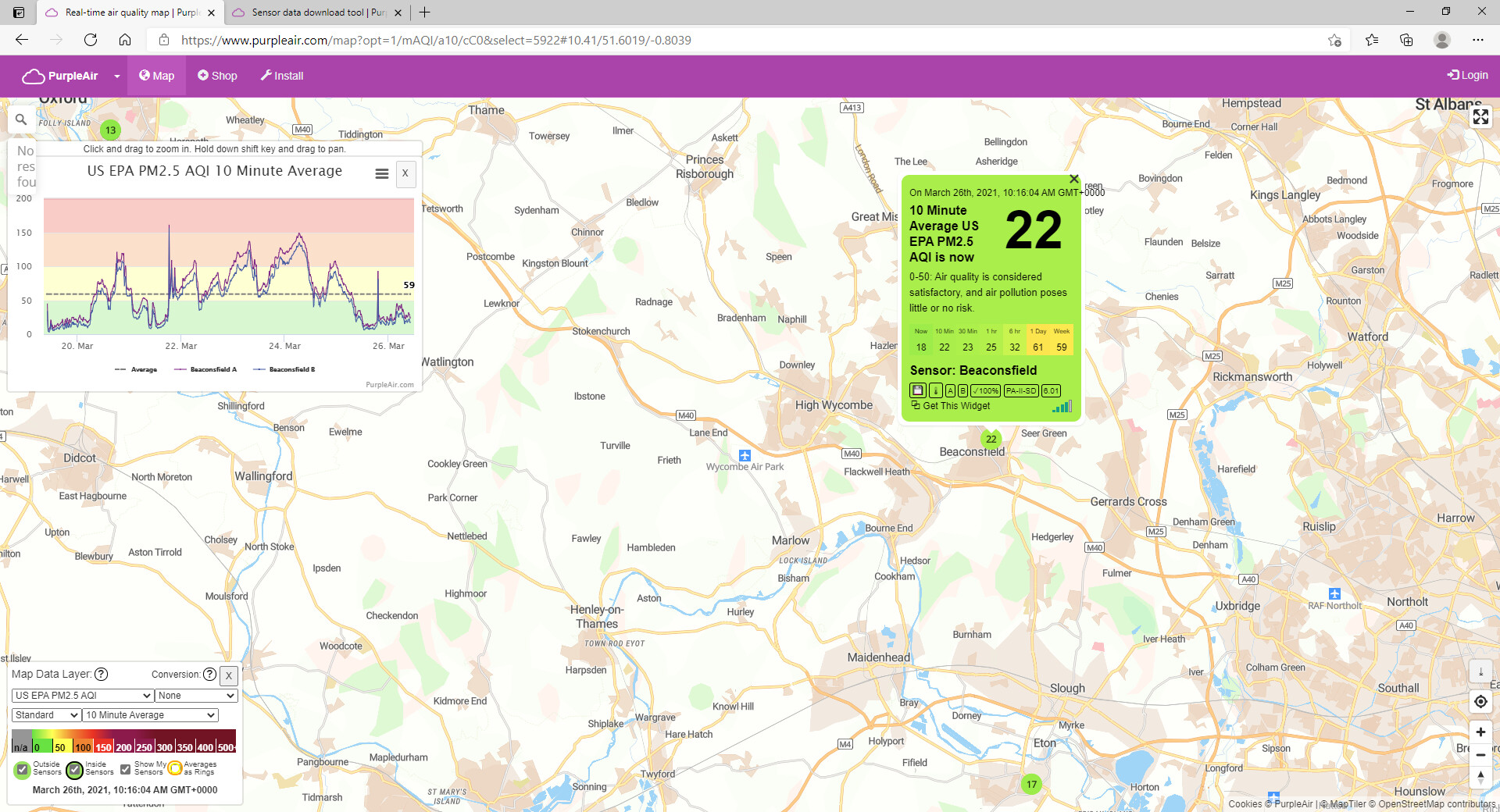 Data Download from Sensor Map Feature Requests Forum