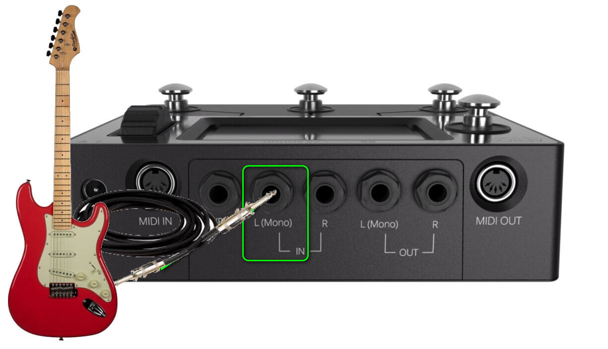How do you plug guitar into Aeros loop Help, Questions and Bugs