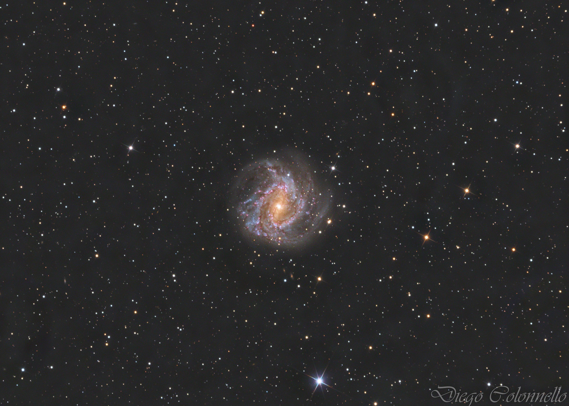 3 clicks M83, shot from home observatory Your Shot with Voyager