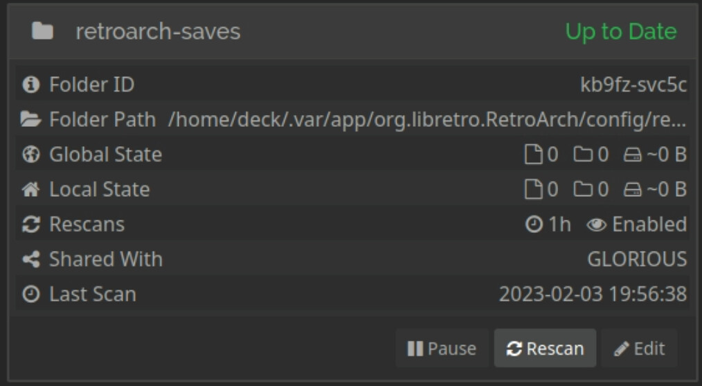 Can't find files in a folder Support Syncthing Community Forum