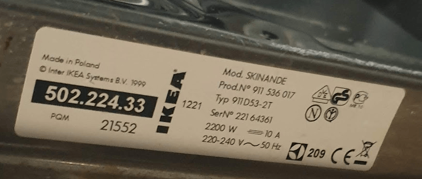 Ikea SKINANDE Geschirrspüler LEDs blinken, keine Fehlermeldung (Video