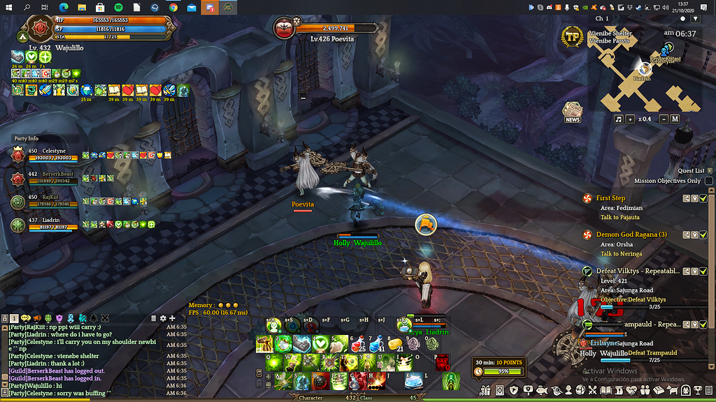 Out of body doesn't work properly lol Game Content