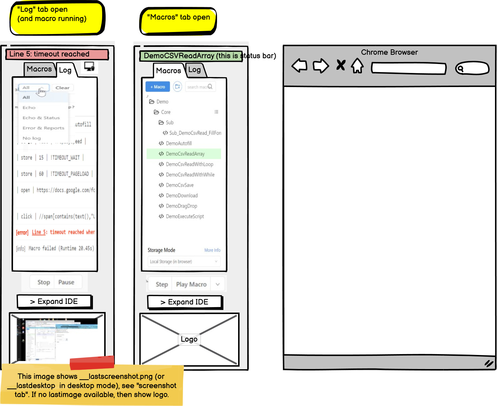 new Ui.Vision sidebar (Mockup. Comments General