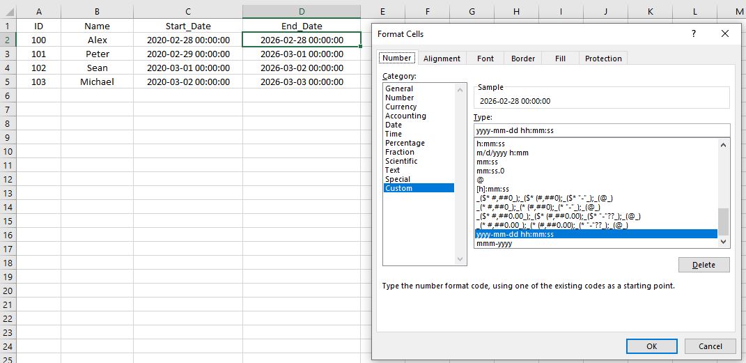 Excel DateTime Data Insert into Database error Forum UiPath