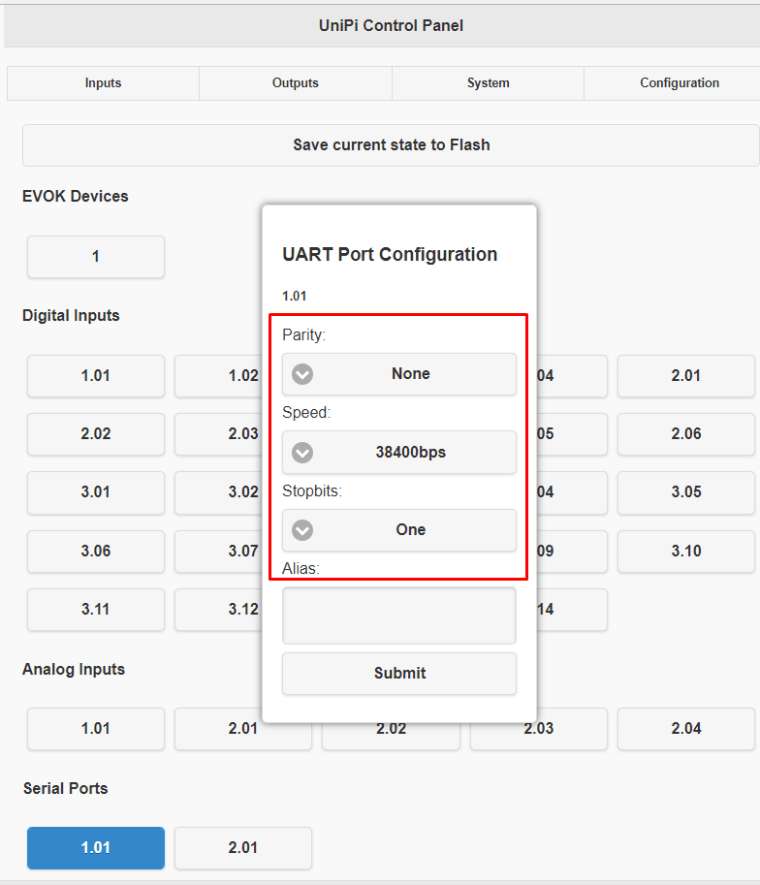 Multiple xS50 on a L513 (RS485)
