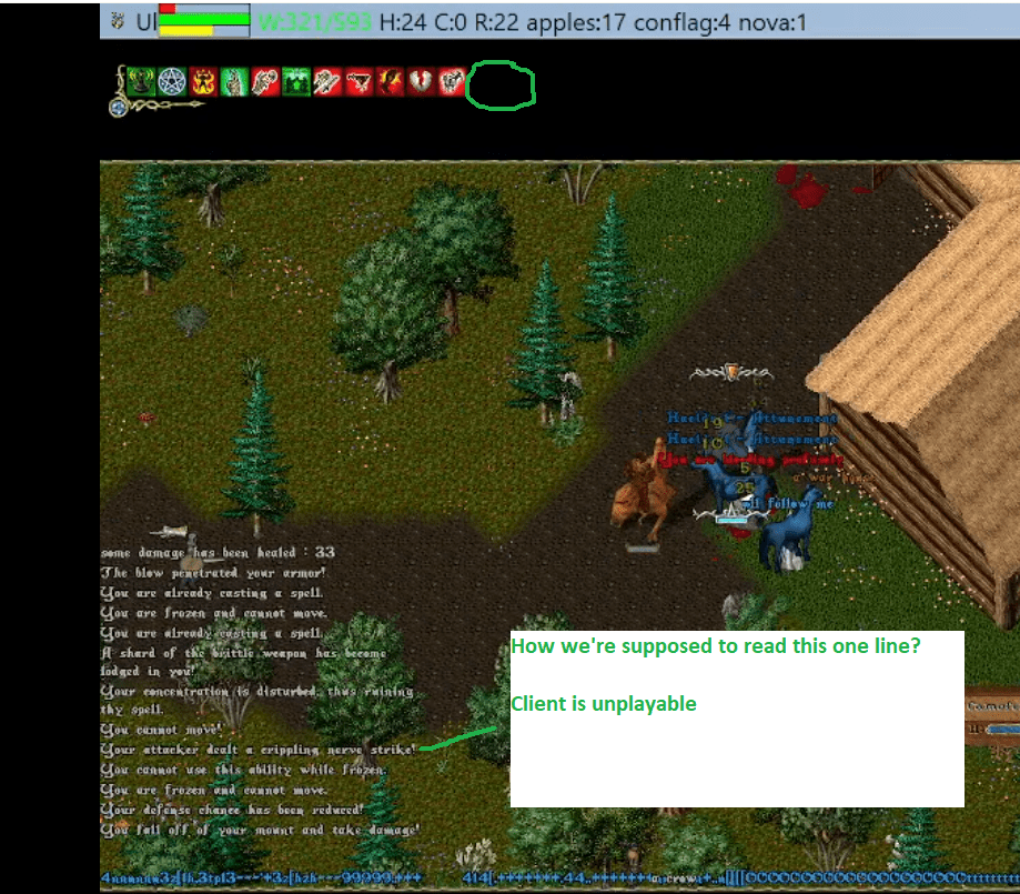 Missing buff/debuff icons Ultima Online Forums
