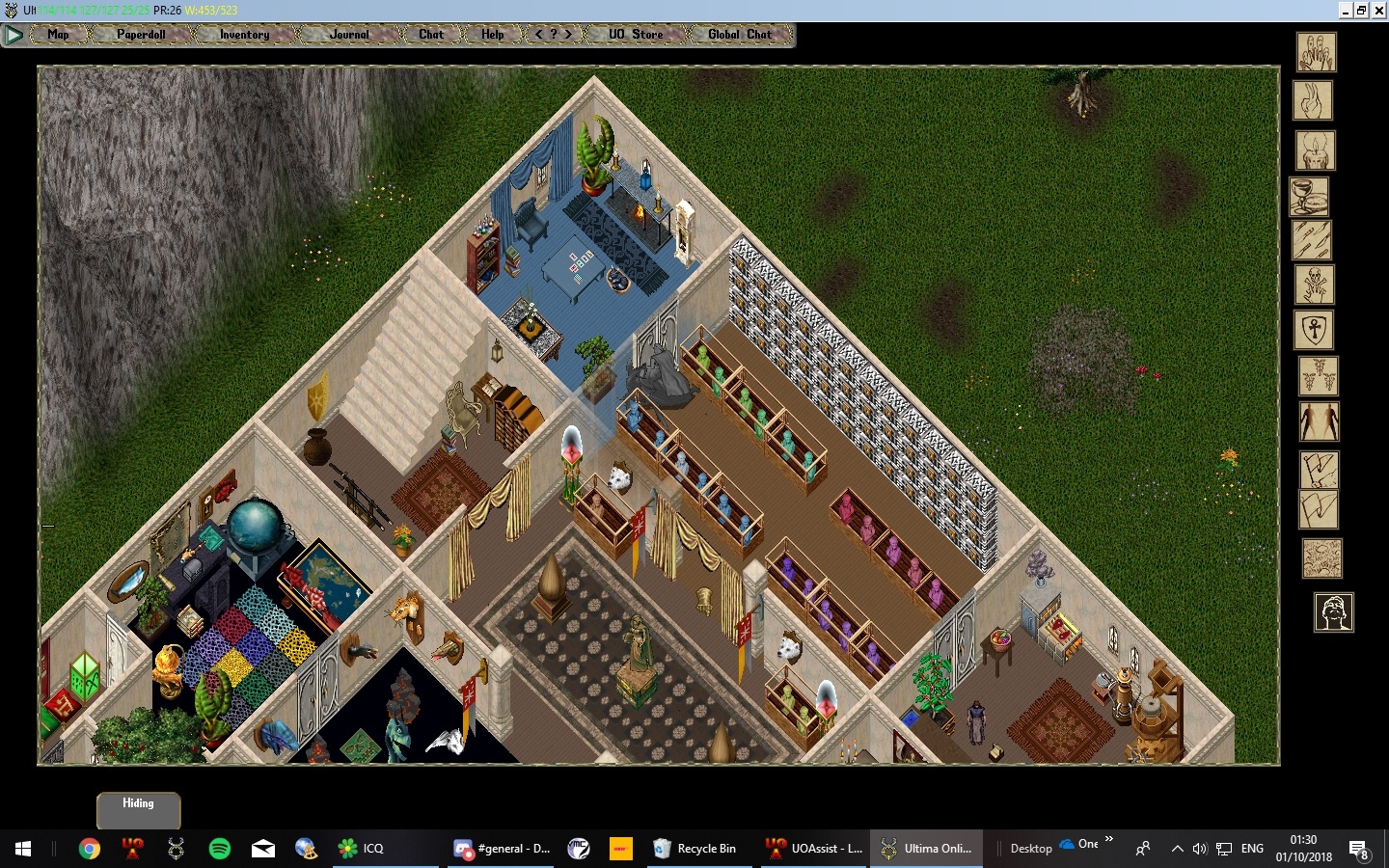 Decor so far in new castle Ultima Online Forums