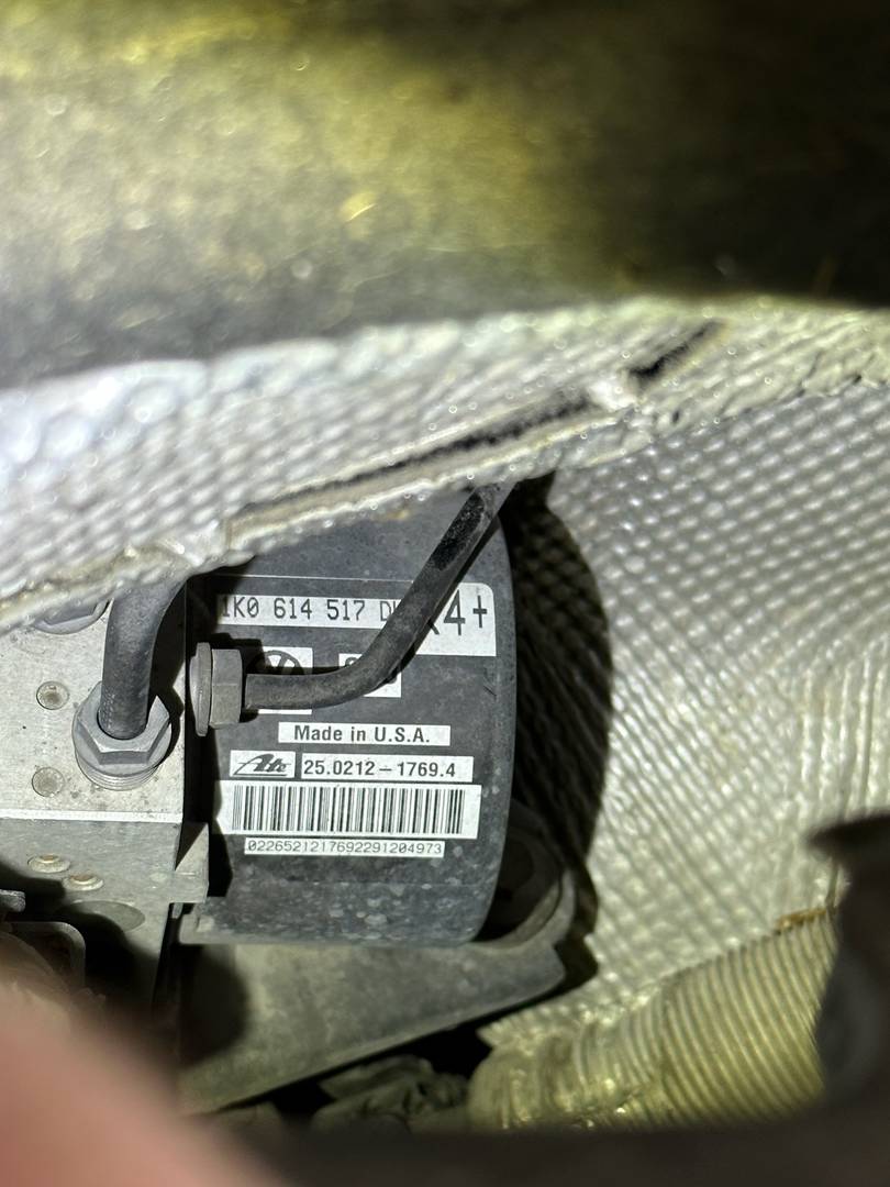 2012 Volkswagen Jetta ABS module problem ABS Module UpFix Forum