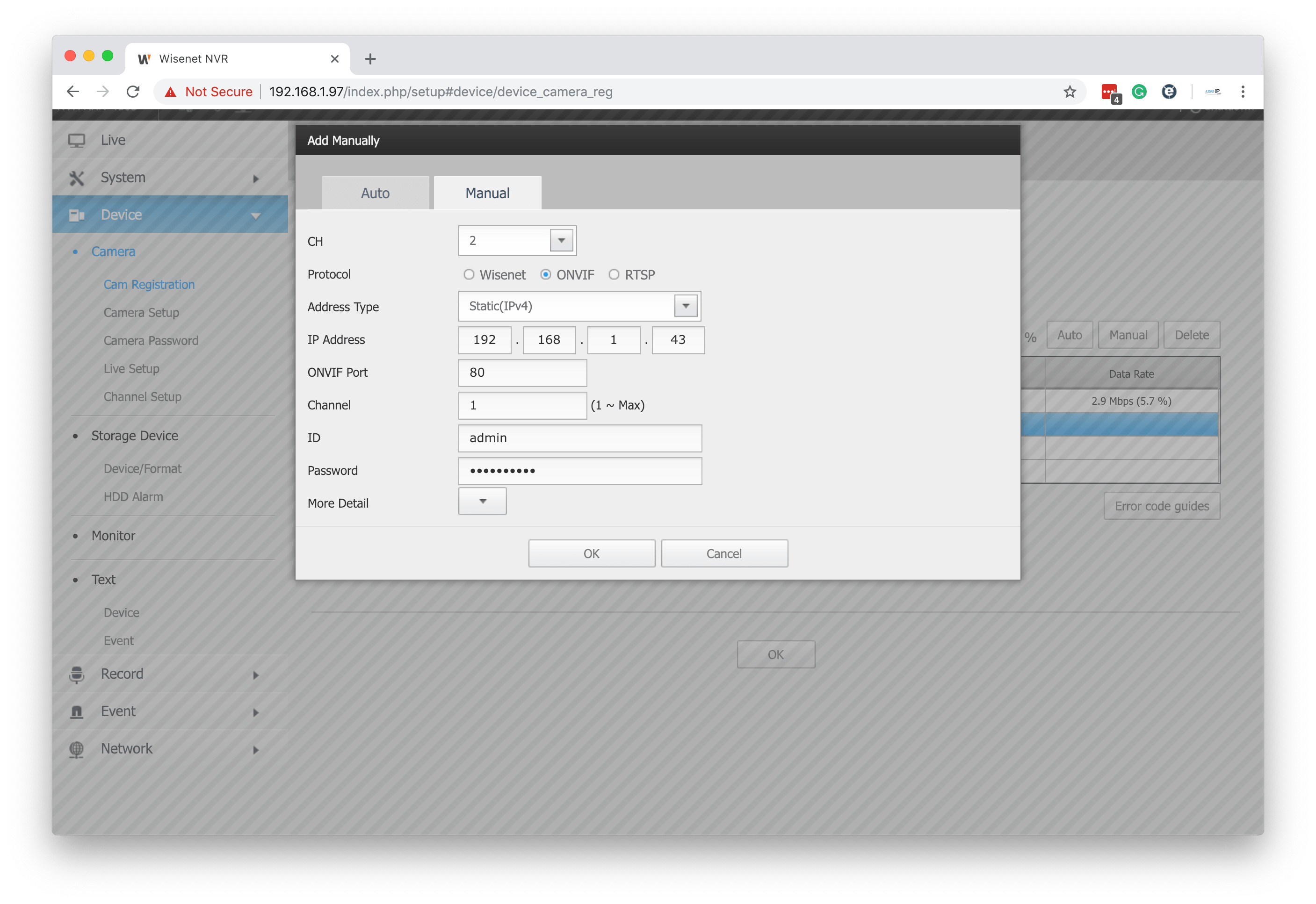 Camera Setup vlr.eng.br