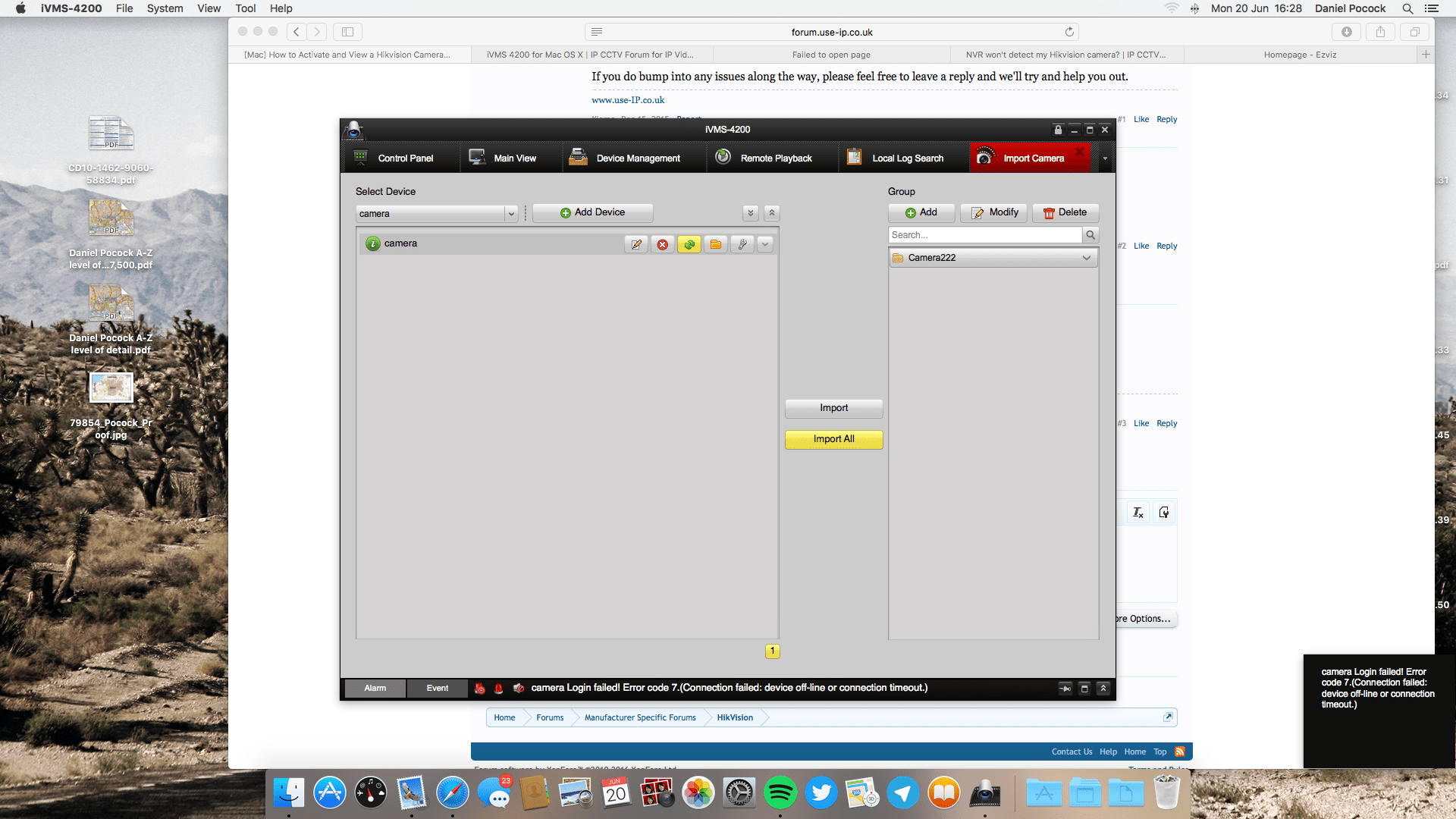 MacOS - How Do I Activate and View a Hikvision Camera on a Mac? | IP CCTV  Forum for IP Video, network cameras &amp; CCTV software