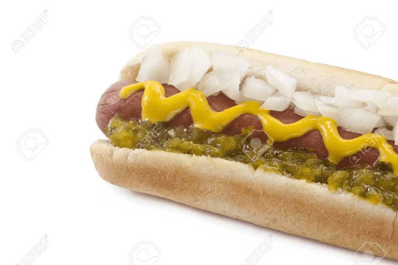 Hot dog with relish WordReference Forums