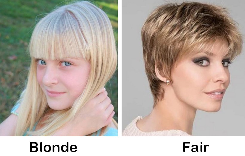 Blond vs fair hair WordReference Forums