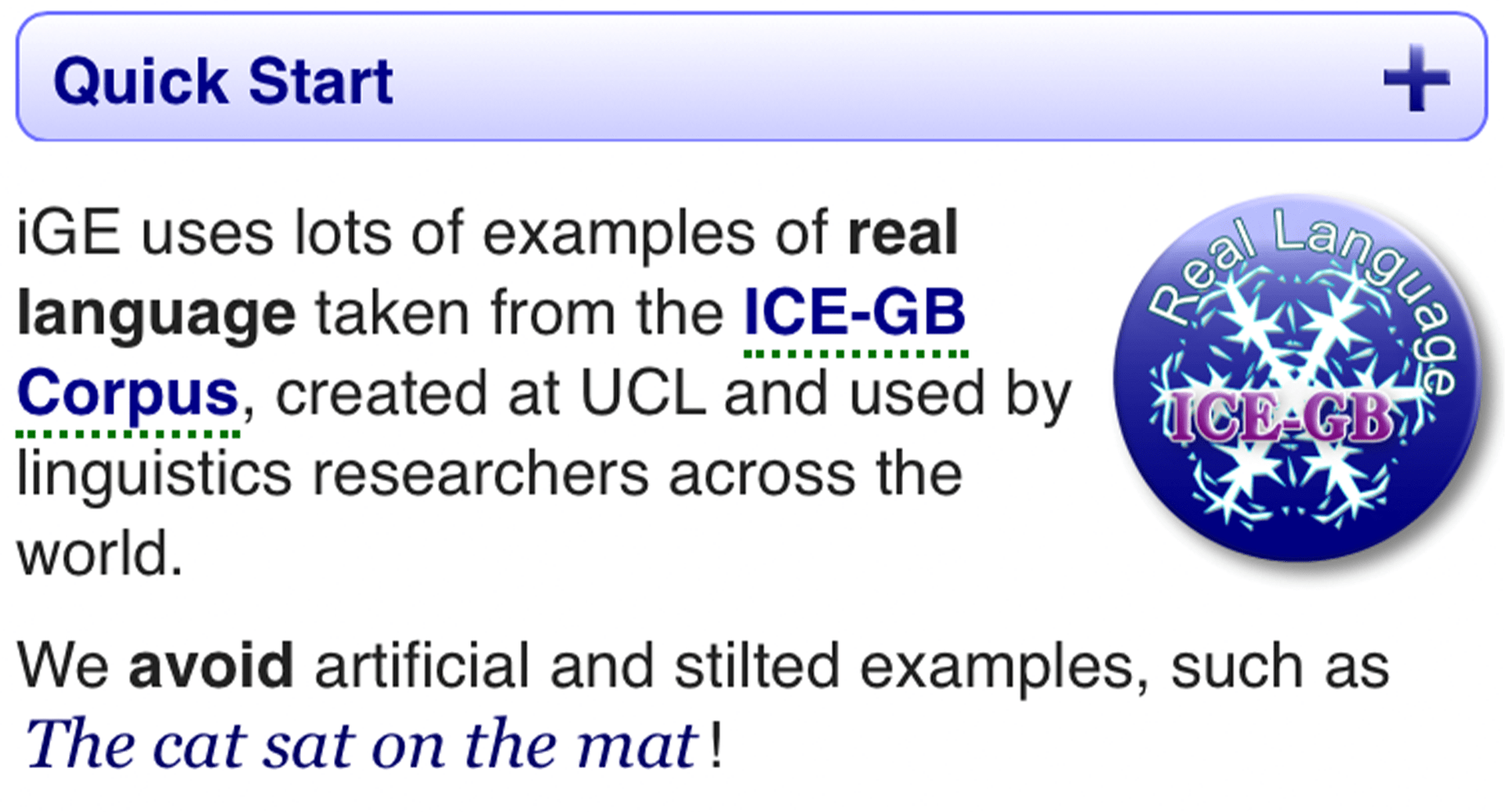 The cat sat on the mat [artificial and stilted?] WordReference Forums